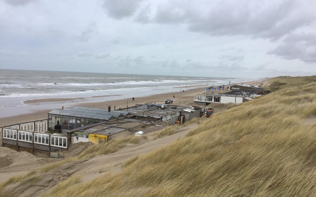Hoogheemraadschap en gemeente Akkoord verplaatsingen strandpaviljoens Castricum