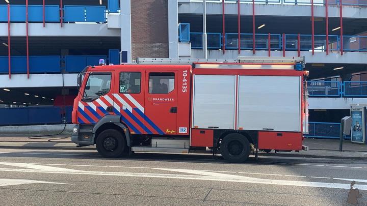 Brand parkeergarage Alkmaar