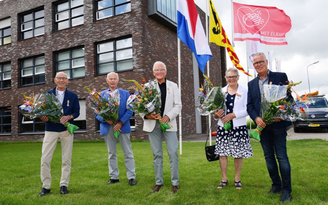 Uitreiking Koninklijke Onderscheidingen in Langedijk