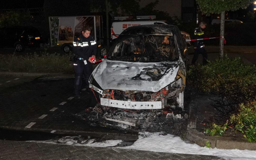 Weer autobrand Heerhugowaard