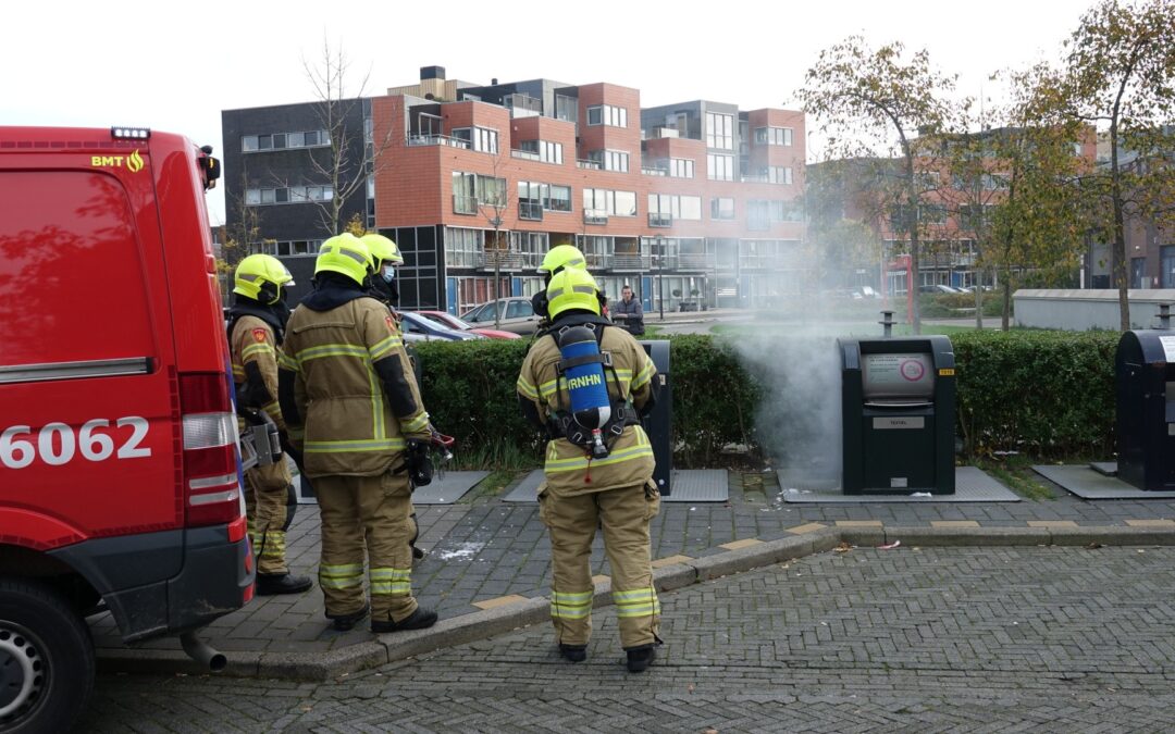 Containerbrand op brandpunt Heerhugowaard