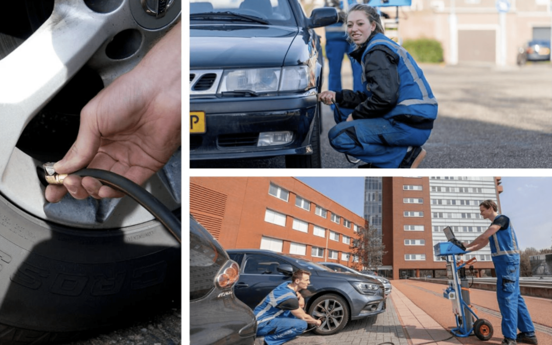 Band op Spanning kom vandaag naar WC Broekerveiling
