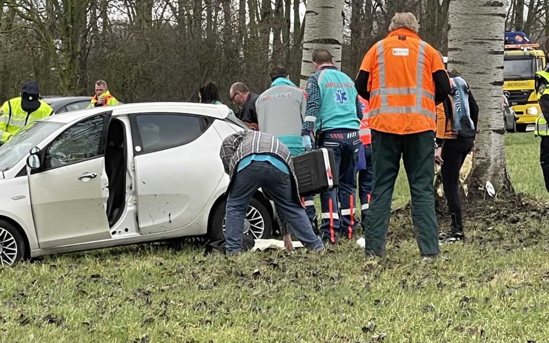 Vrouw ernstig gewond op Schagerweg t.h.v. Dirkshorn