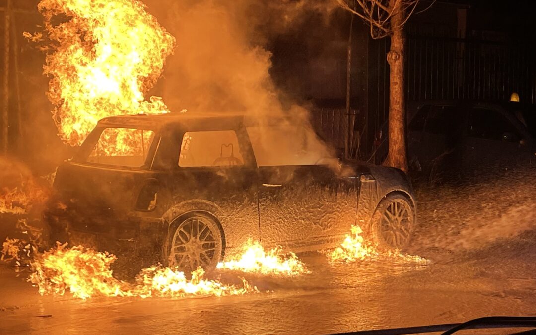 Autobrand Einsteinstraat Heerhugowaard