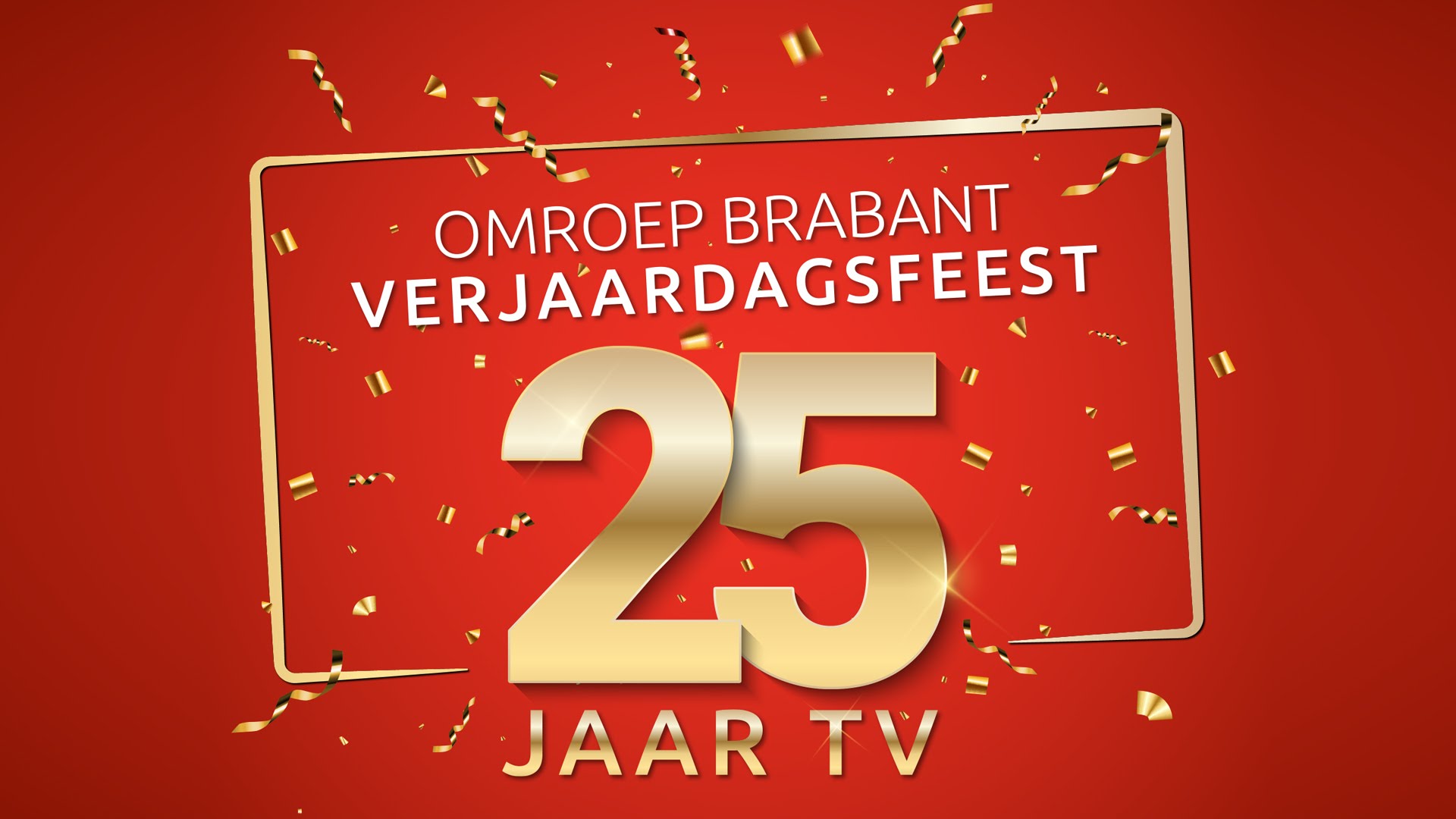 Omroep Brabant viert verjaardag met feest in Moergestel met OG3NE en Jan Biggel