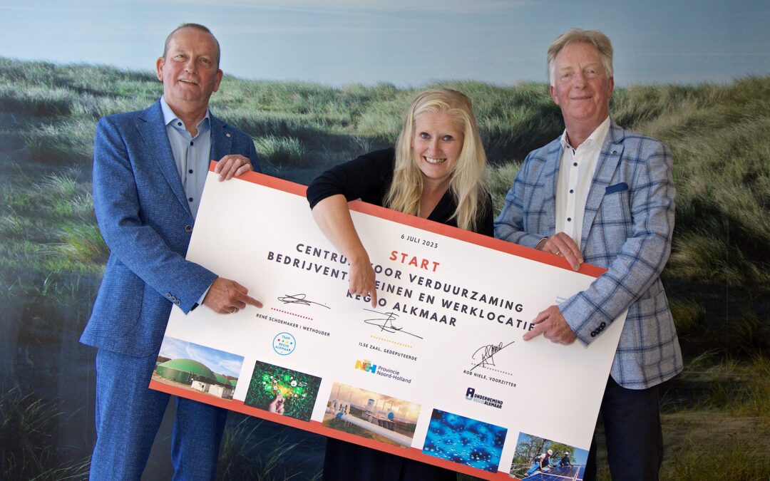 Het Centrum voor Verduurzaming Bedrijventerreinen  Regio Alkmaar is van start gegaan!