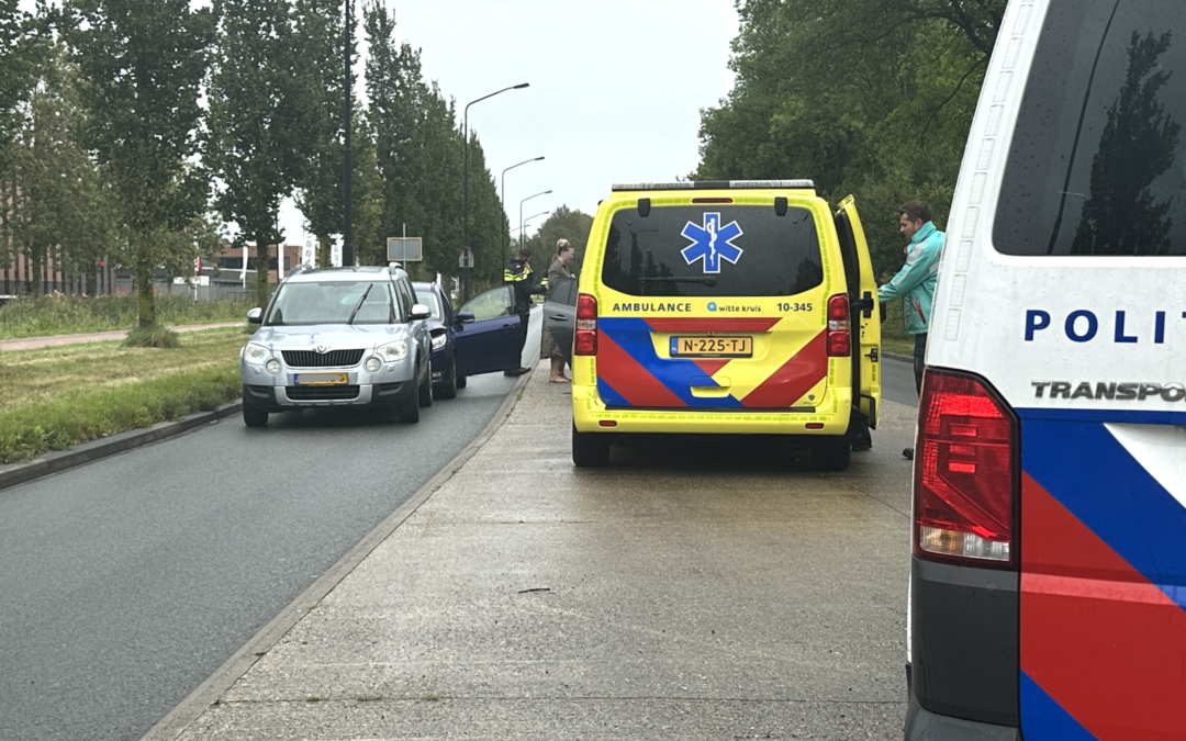 Kopstaart-botsing met flinke schade op de Westtangent Heerhugowaard