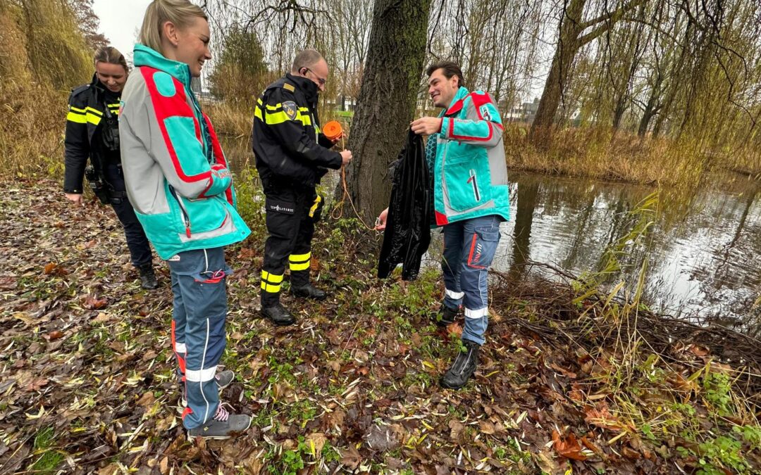 Melding persoon te water Middenwaard bleek toch anders