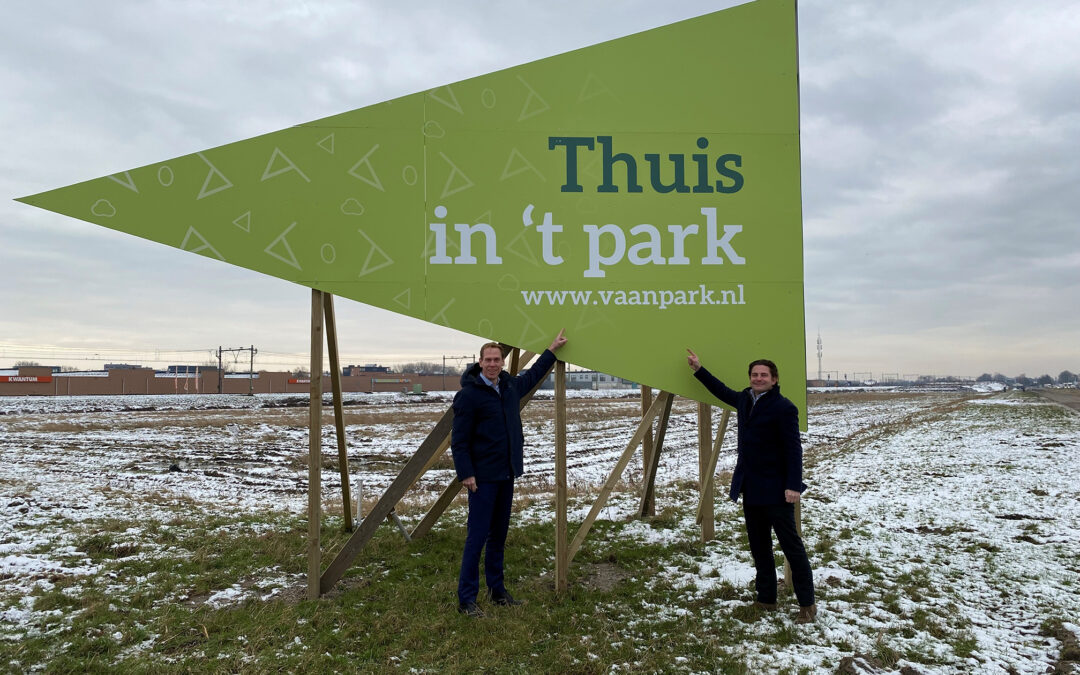 Verkoop woningen Vaanpark start in voorjaar 2024
