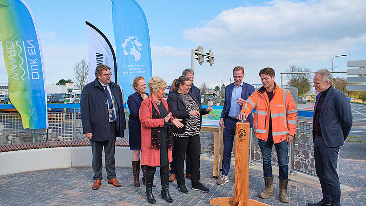 Deltacommissaris getuige bij opening nieuw gemaal ‘De Waardse Dijk’