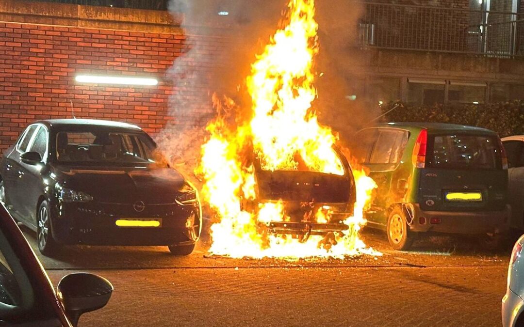 Autobrand van eedenstraat Heerhugowaard