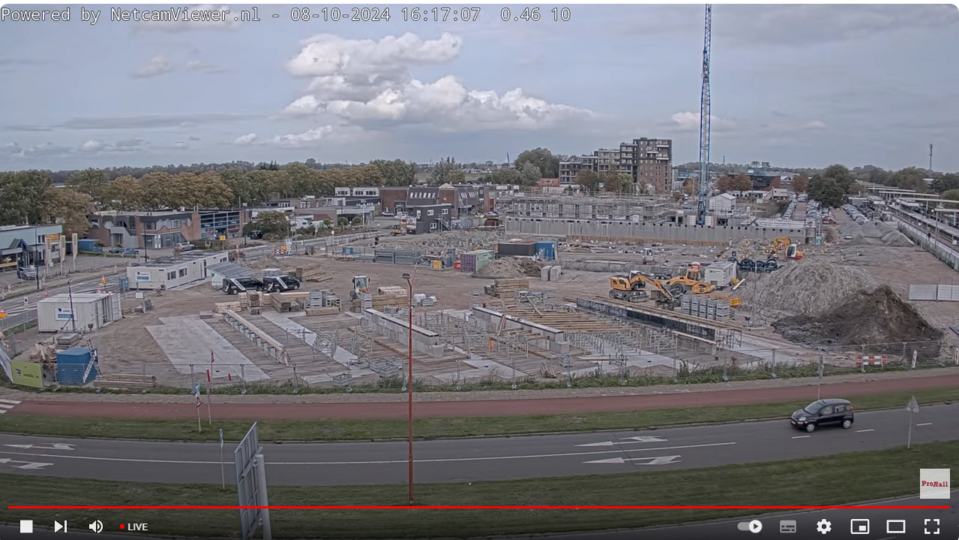 Live meekijken met bouw spooronderdoorgang Heerhugowaard