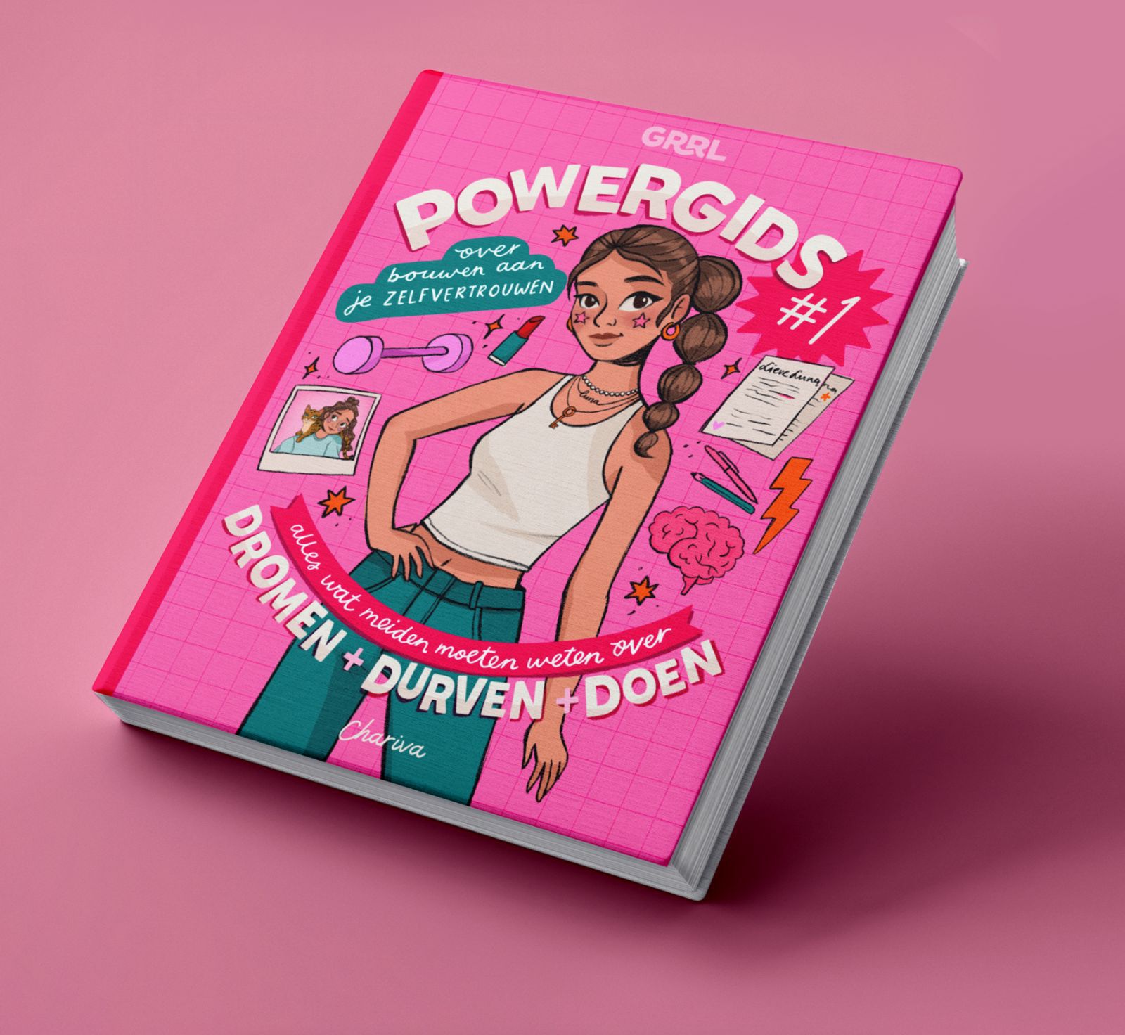 Powergids Boek Chariva Cover Art