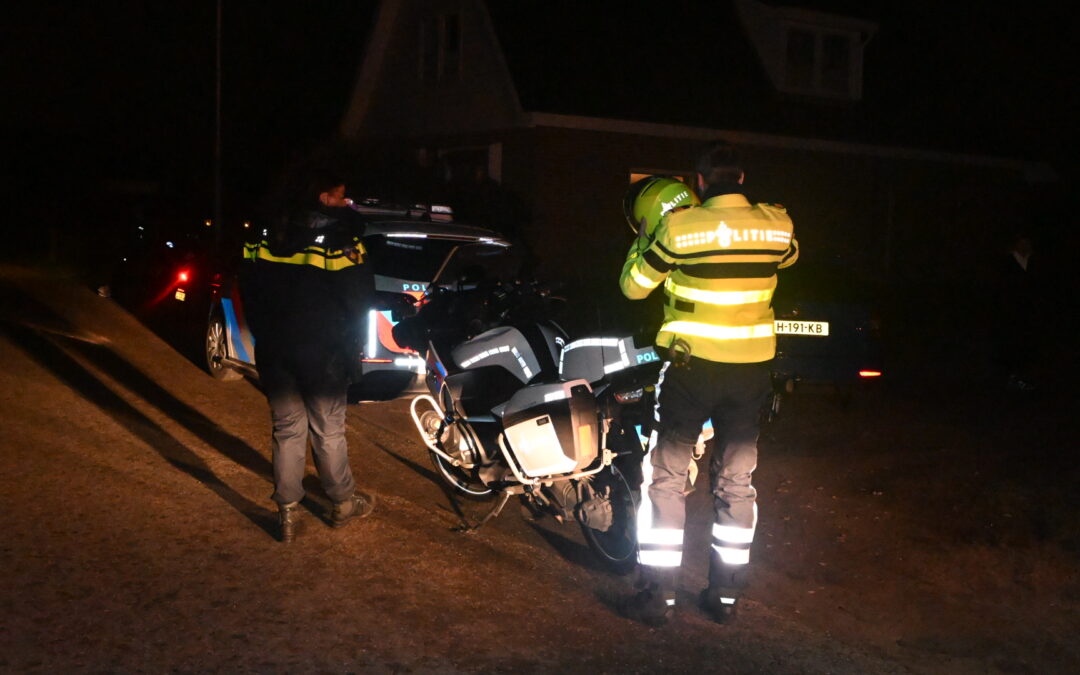 Botsing tussen wielrenner en scooterrijder in Akersloot