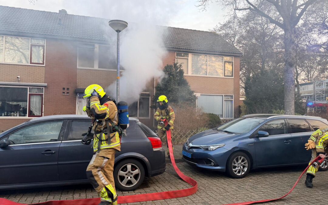 Woningbrand zorgt voor flinke schade in Alkmaar
