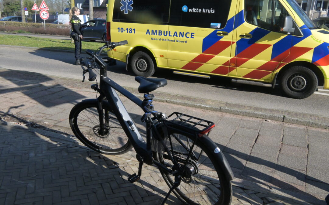 Fietser gewond bij ongeval in heiloo