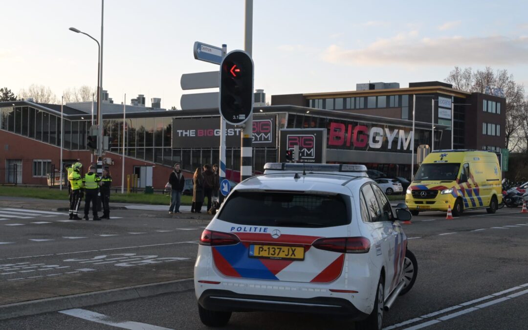 Ongeval letsel Helderseweg met oprit N245.