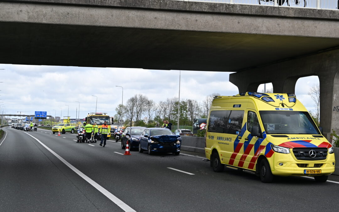 Ongeval A9 zorgt voor vertraging richting Uitgeest