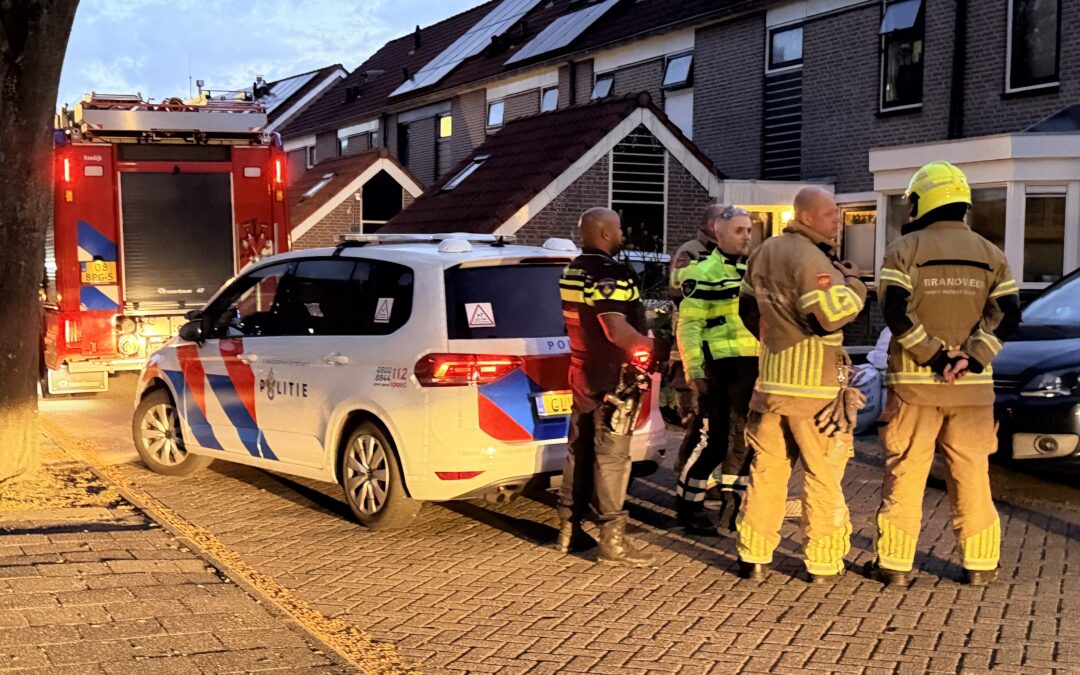 BEWOONSTER AANGEHOUDEN NA BRAND AAN DE Tirolstraat  inAlkmaar