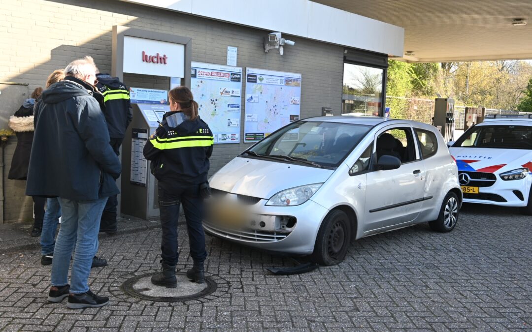 Veel schade bij ongeval op N245- geen gewonden