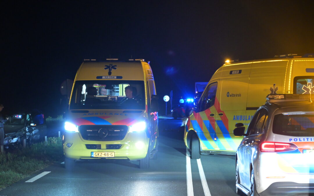 Ernstig ongeval op de N203 met meerdere gewonden weg uren lang dicht