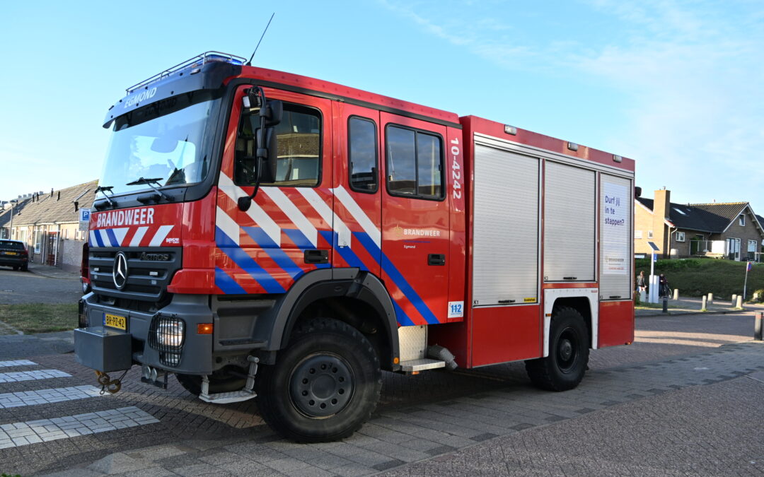 Gaslucht zorgt voor inzet brandweer bij verzorgingshuis in Egmond aan Zee