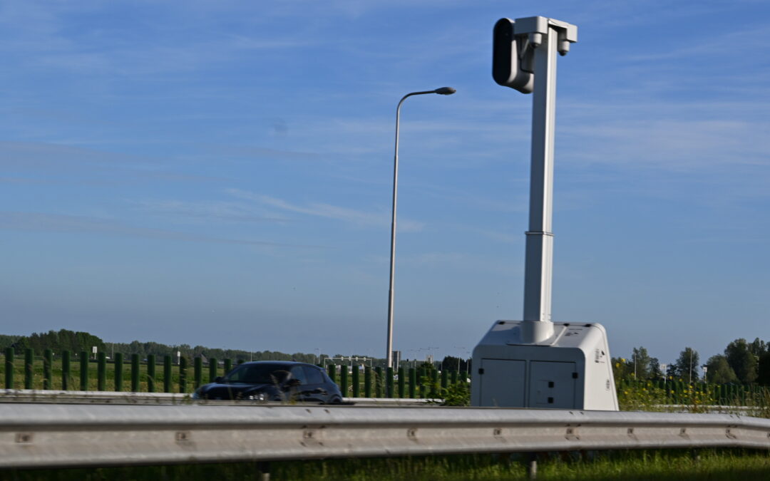 Flexflitser terug langs N242 bij Alkmaar