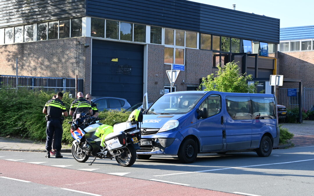 Ongeval materieel op de Edisonweg in Alkmaar