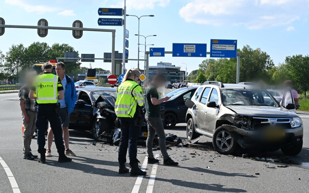 Ongeval op N243 bij Alkmaar
