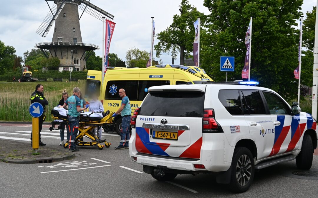 Fietsongeval met letsel zorgt voor verkeershinder op Kennemerstraatweg