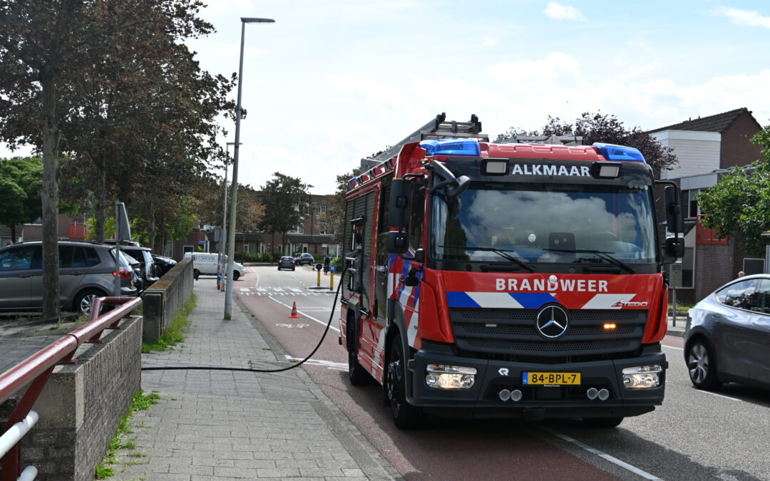 Brandstichting veroorzaakt schade in fietstunnel aan Vogelweg