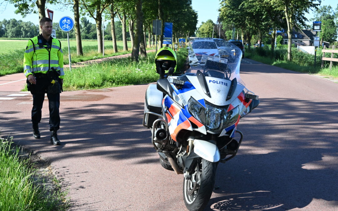 Fietser gewond bij voorrangs fout in Midden Beemster