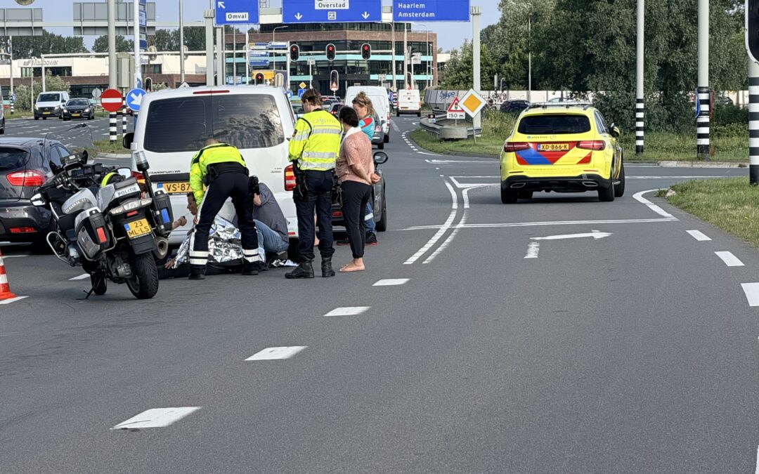 Kop-staartbotsing zorgt voor file richting Alkmaar op Noordervaart